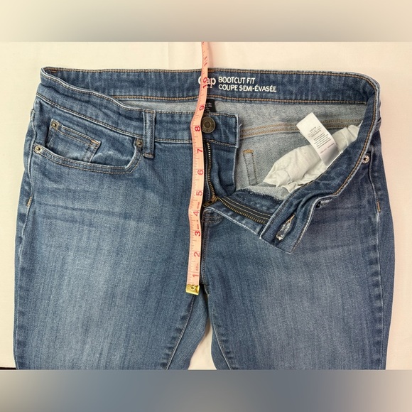 GAP Blue Bootleg Fit Jeans Classic Design Size 8/28 - Picture 6 of 8